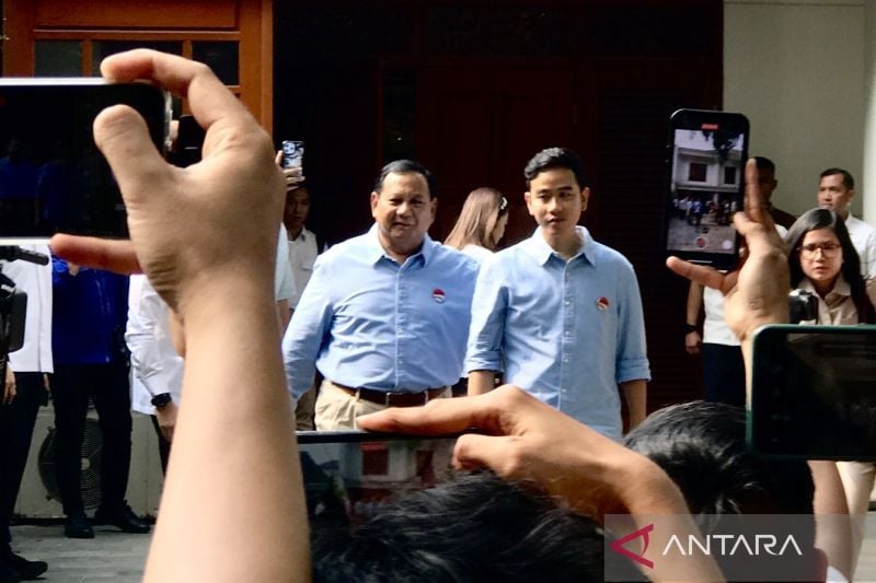 Prabowo-Gibran Tiba di GBK, Melakukan Deklarasi dan Mendaftar ke KPU RI