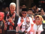 Ganjar Pranowo-Mahfud MD memberikan selamat kepada Gibran yang menerima tawaran menjadi cawapres Prabowo Subianto.