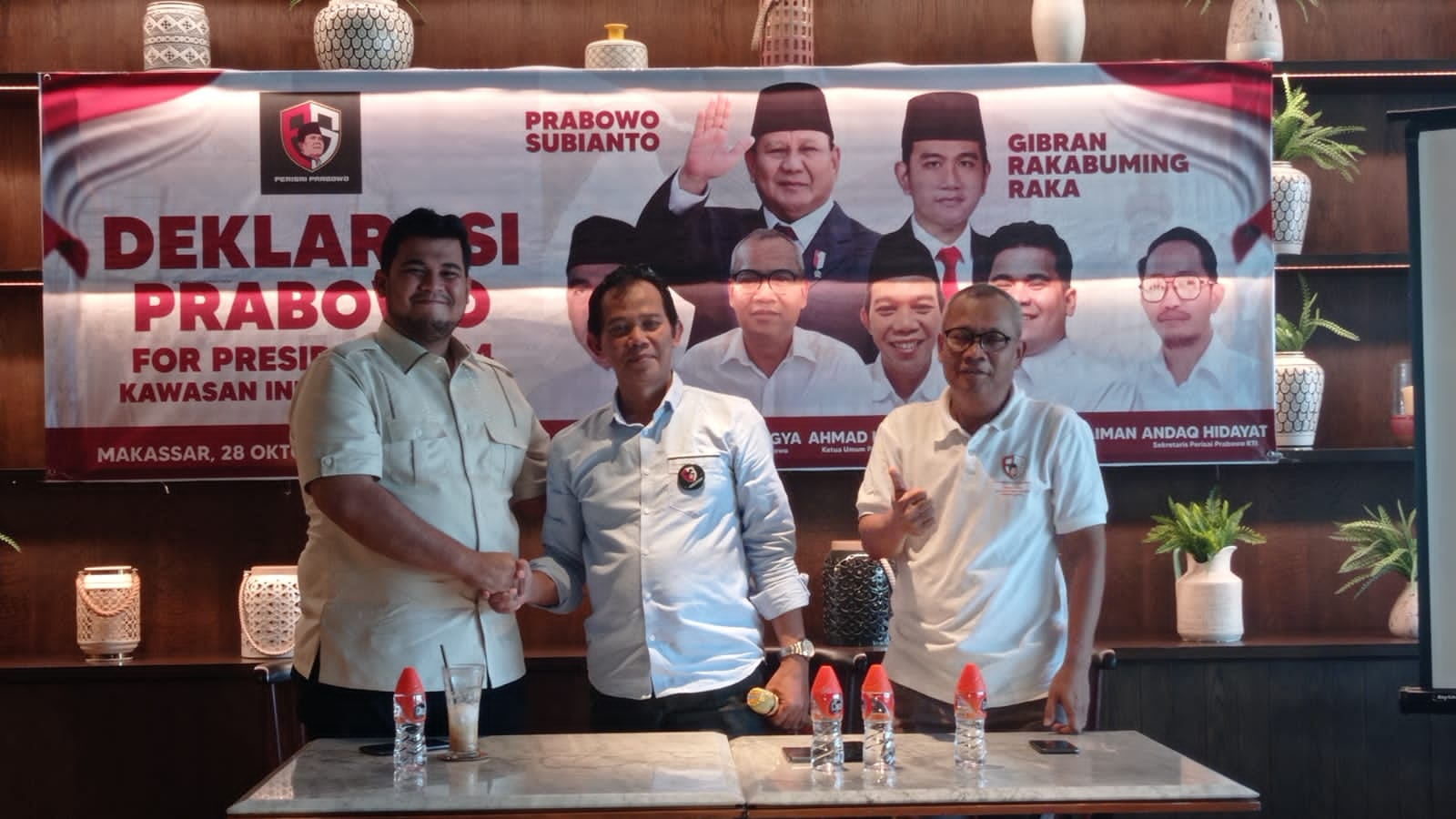 Ketua Tim Relawan Perisai Prabowo di Timur Indonesia: Putra AAS, Andi Amar Ma’ruf Sulaiman