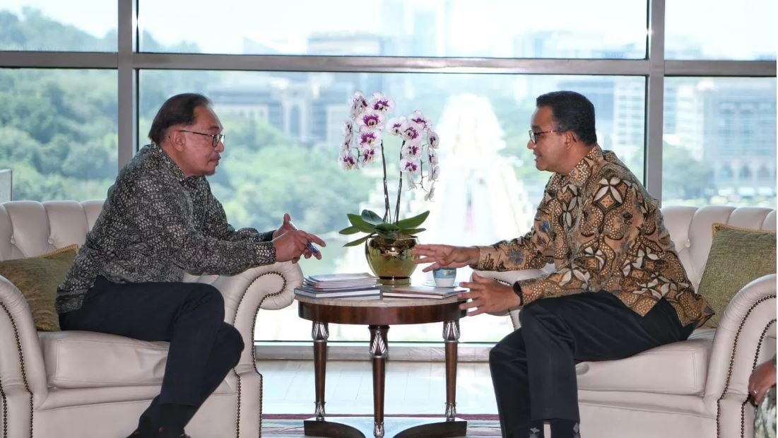 Anies Baswedan Bersyukur atas Dukungan Din Syamsudin yang Membantu Meningkatkan Semangat Perjuangannya ke Depan.