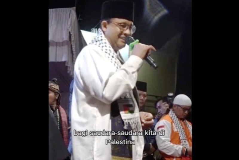 Pasangan AMIN Terdepan dalam Memimpin Doa Bersama Warga di Bukittinggi untuk Palestina, Dapat Support dari Warganet