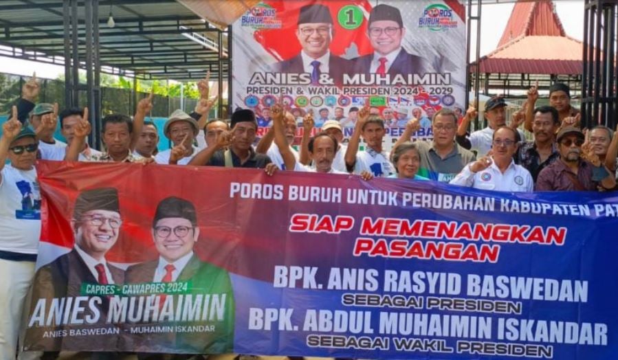 Lima Serikat Pekerja di Pati Memberikan Dukungan kepada AMIN