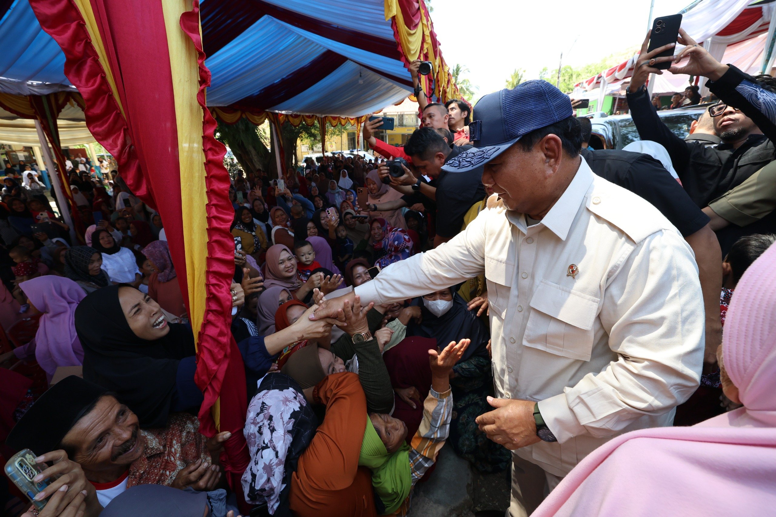 Di Tanah Kelahiran Anies, Prabowo Dipuji karena Prestasinya yang Nyata Bukan Omong Kosong