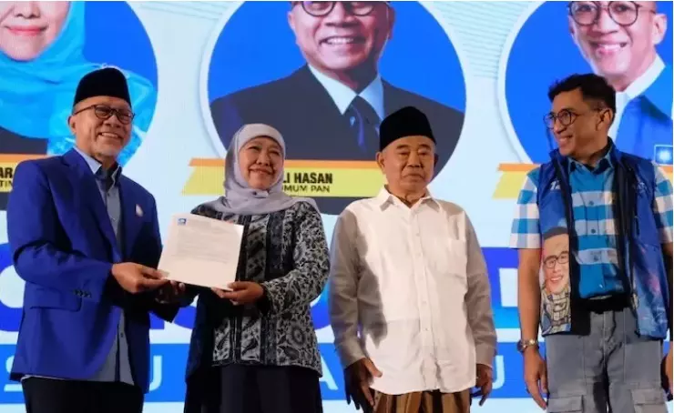 PAN Menetapkan Khofifah Indar Parawansa sebagai Calon Gubernur Jatim 2024 secara Resmi