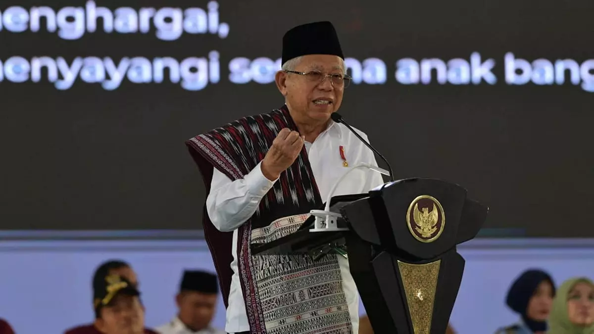 Ma’ruf Amin mengajukan permintaan agar Capres-Cawapres pada Kampanye Pilpres 2024 berfokus pada gagasan konkret daripada melakukan upaya gimik.