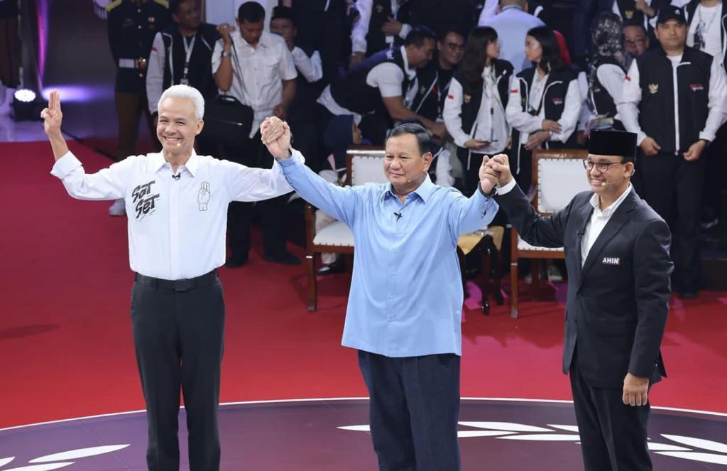 Debat kedua calon presiden diselenggarakan di Istora Senayan