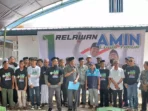 Ratusan Relawan Siap Menangkan AMIN di Lutim dengan Ikrar Setia kepada Pancasila