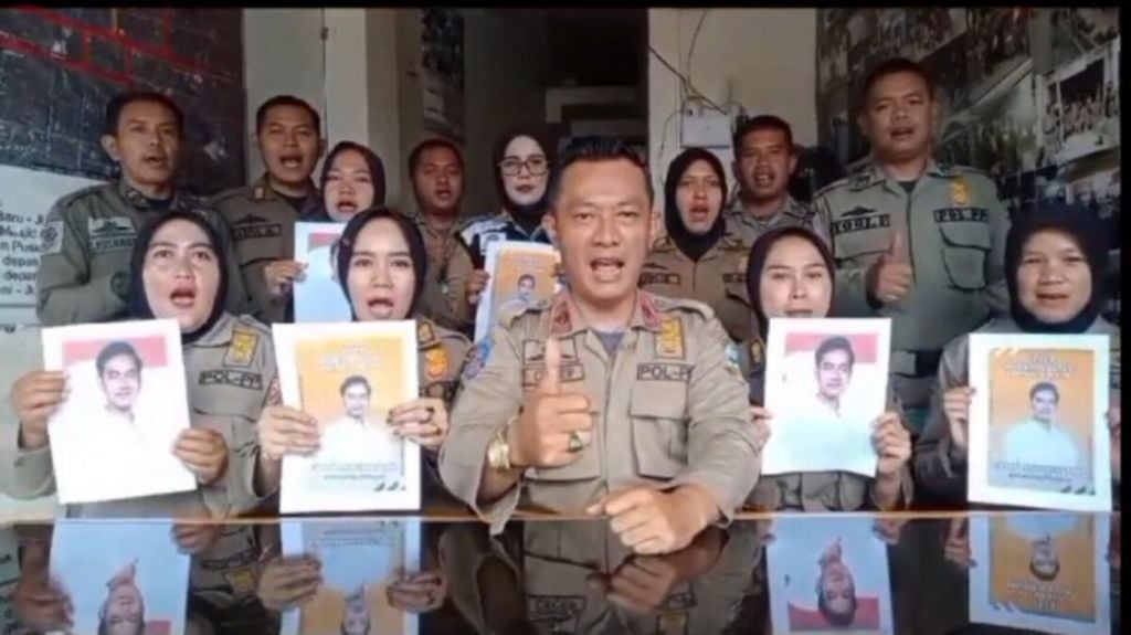 Satpol PP Garut Istana Deklarasikan Gibran untuk Tidak Melanggar Etika, Kata Husin Shihab: Waduh