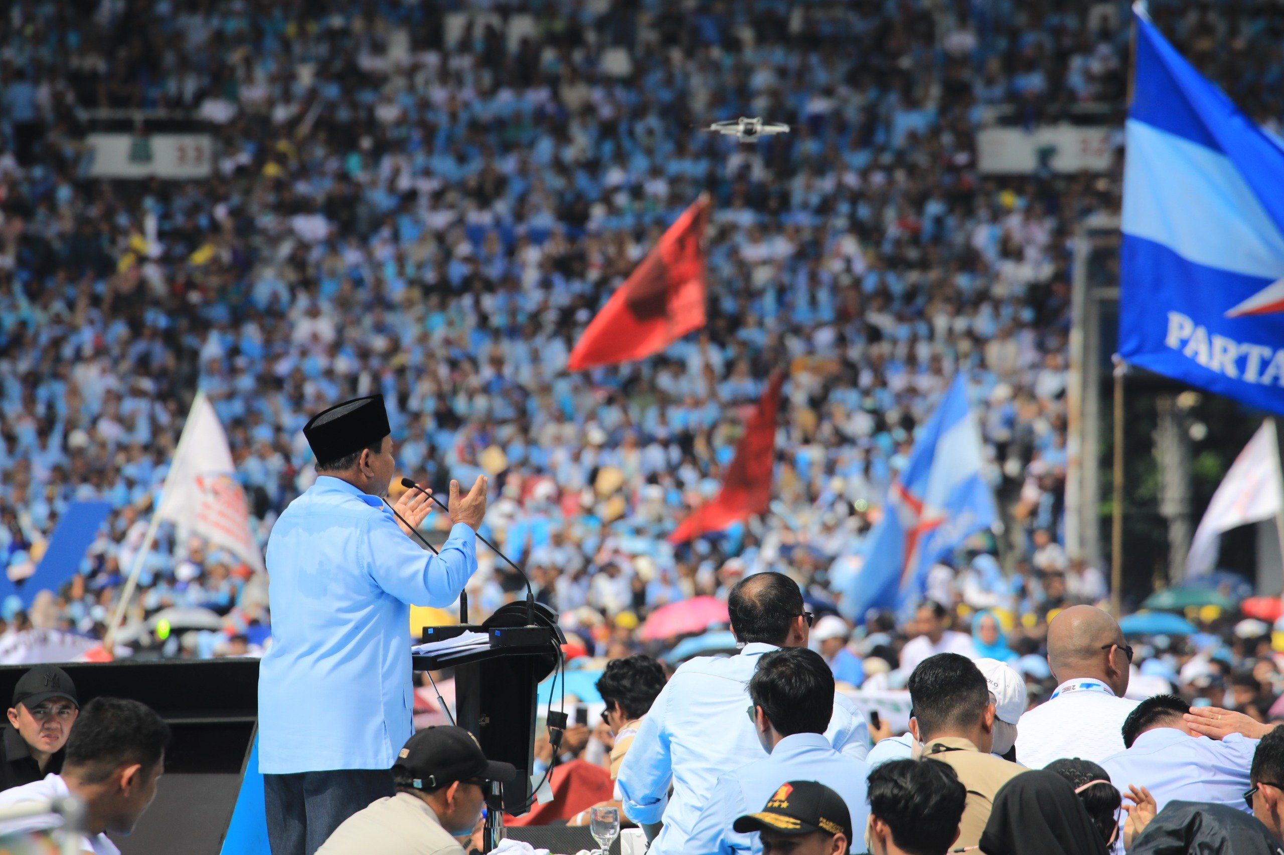 Prabowo Mengisahkan Latihan Pidato Selama 5 Jam, Pendukung Meminta Digerakkan oleh Joget Gemoy