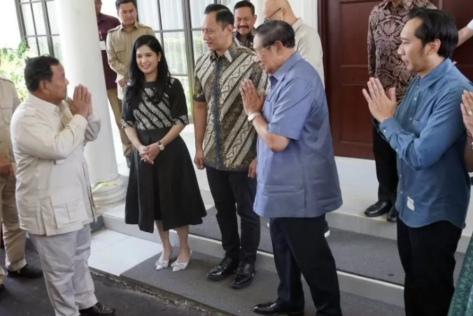 Prabowo Subianto Menyampaikan Pesan pada SBY: Tetaplah Sebagai Senior, Selalu Sebagai Senior!