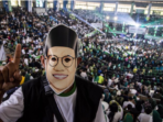 Ribuan Pendukung Menyanyikan Salawat Tanpo Waton untuk Anies Baswedan-Muhaimin Iskandar