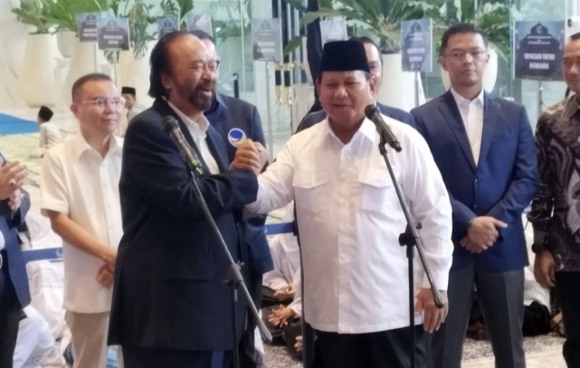 Prabowo Bertemu Surya Paloh, Ternyata Nasdem Lebih Berperan Dibanding Jokowi Dalam Kemenangannya