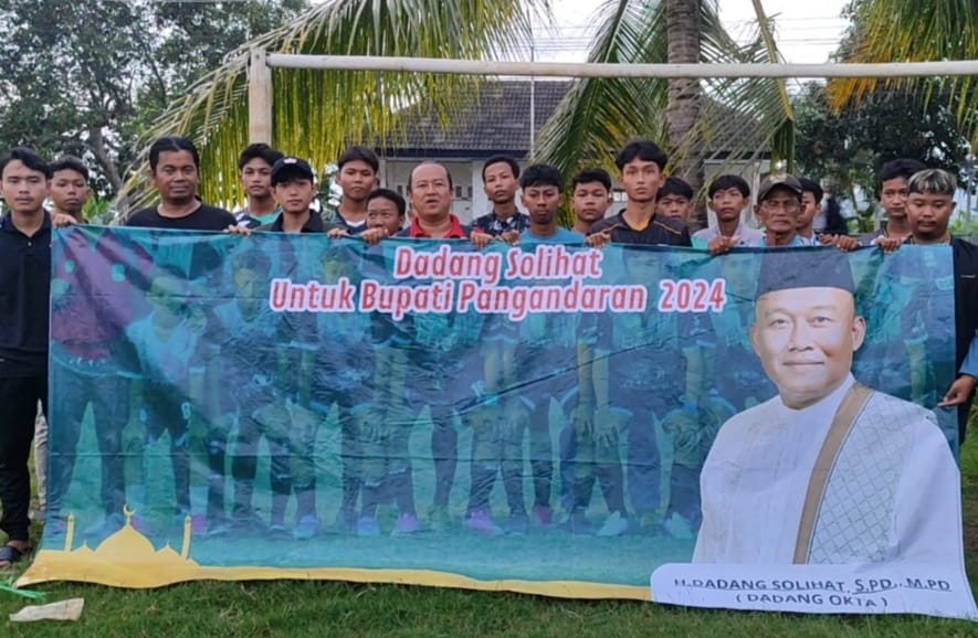 Dadang-Iwan Memperkenalkan Gerakan Milenial Pangandaran Untuk Maju Pilkada 2024