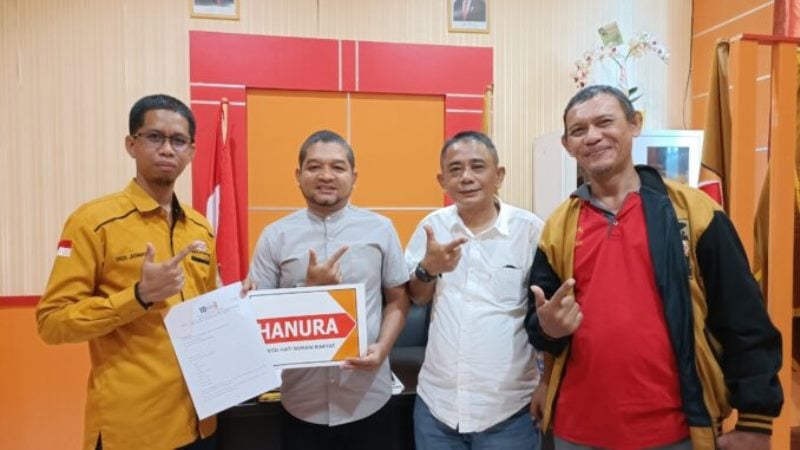 Setelah Mengikuti PKB, Danny Pomanto Mengambil Formulir Calon Gubernur Sulsel dari Hanura