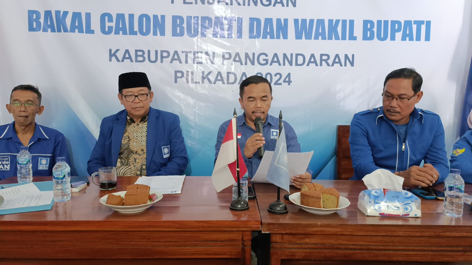 DPD PAN Pangandaran Menutup Pendaftaran Bakal Calon Bupati dan Wakil Bupati