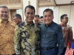 Menteri Pertanian Amran Temui Nurdin Halid di acara HIMPUNI