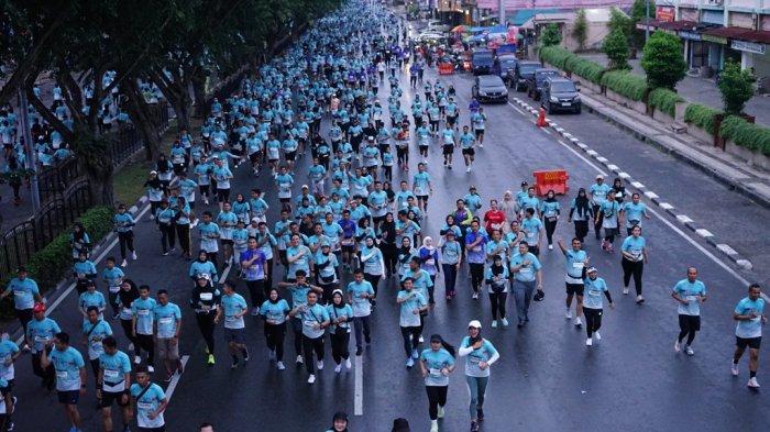 Riau Bhayangkara Run 2024 di Pekanbaru Ramai dengan Kehadiran 10 Ribu Peserta