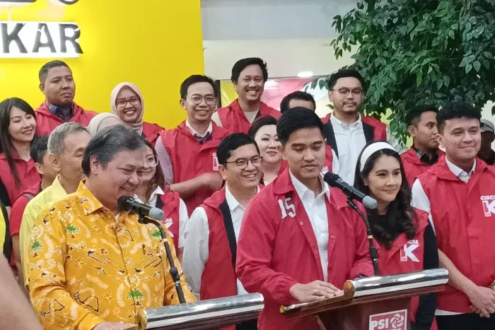 Partai PSI mengunjungi DPP Golkar, Airlangga ingin mempertemukan Kaesang dengan Jusuf Hamka