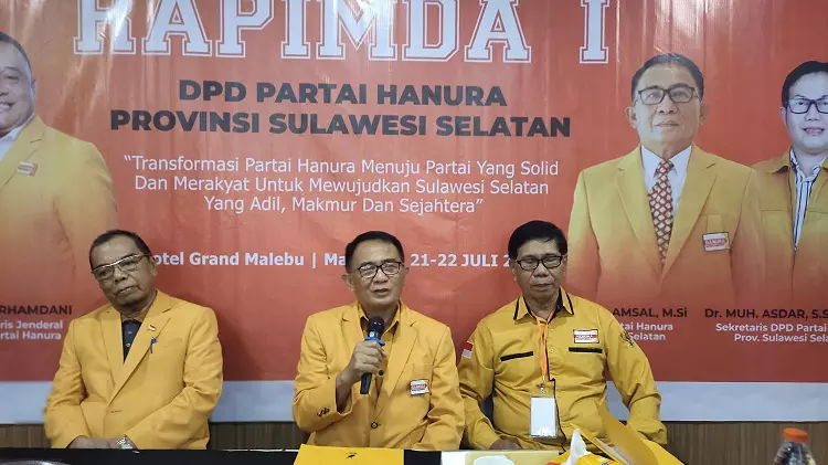 Hanura Sulsel Mendorong Kembalinya OSO Sebagai Ketum, Mendukung Pembentukan Provinsi Luwu Raya