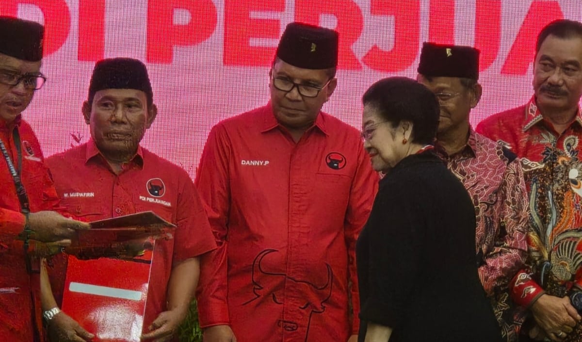 Pesan Megawati kepada Danny-Azhar dalam Pilgub Sulsel 2024