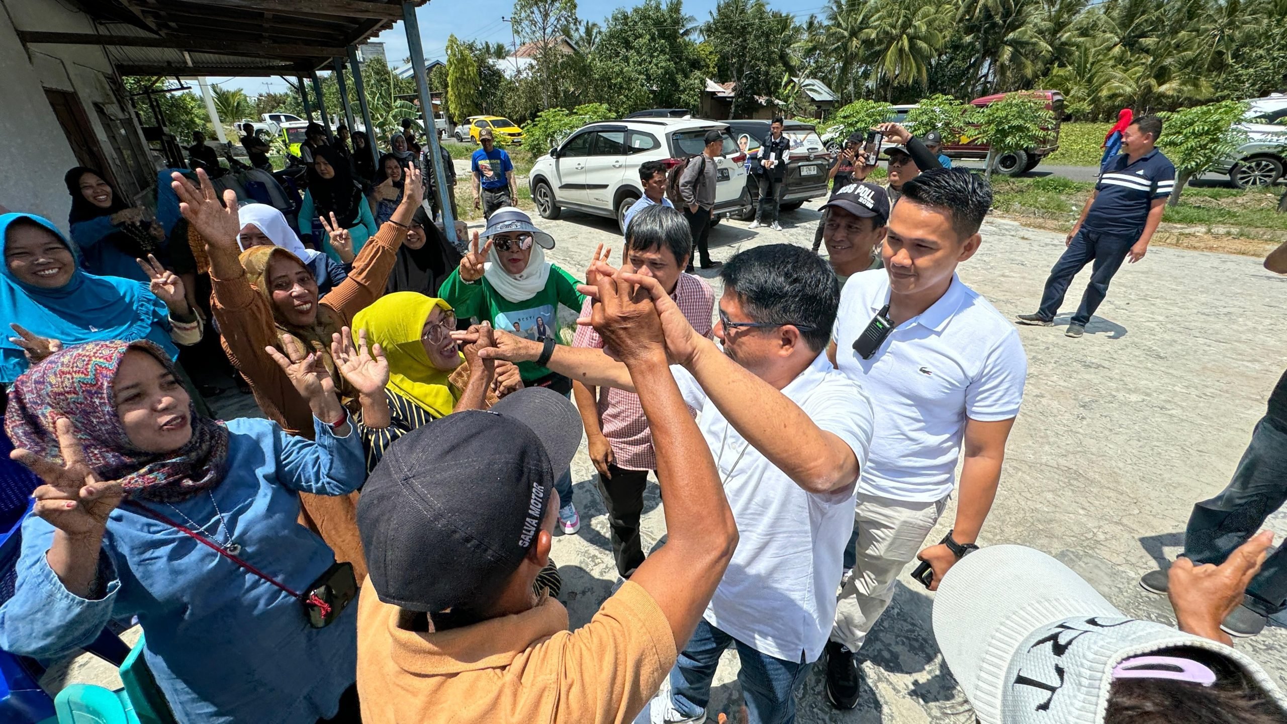 Petani dan Peternak Bumimulyo Satu Suara untuk Mendukung Pasangan Cabup 02 Bebas-Siti