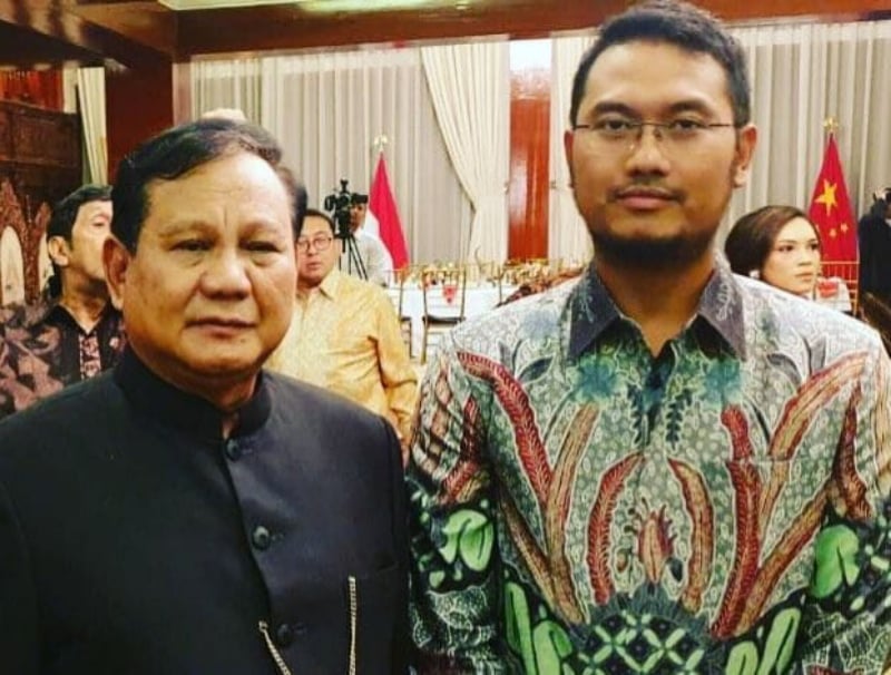 Andi Seto Turut Mengikuti Konvoi Presiden Prabowo Menuju Istana Negara